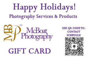 1. McBoatPhotoLogo-Horizontal_Square Gift Card_Happy Holidays copy - Shameka McBoat