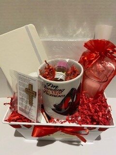 Red Prayer Kit With Promises Mug - Cheryl Rhodes Alexander